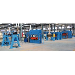 Buy cheap Horizontal Rubber Conveyor Belt Production Line Customized Voltage product