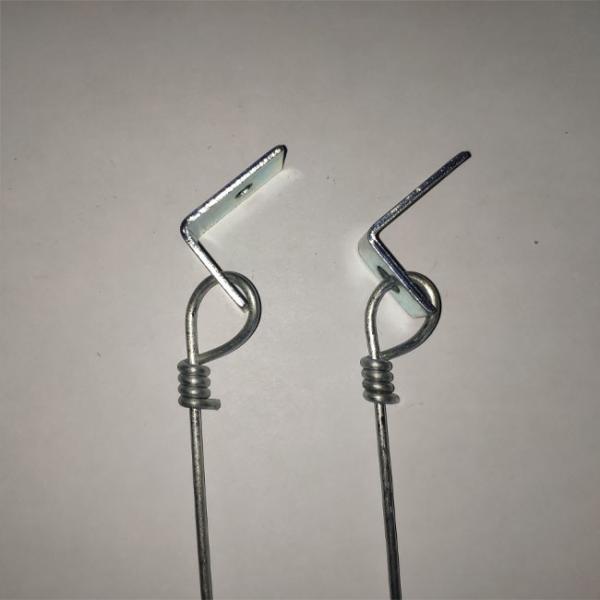 Buy cheap 12 GA 8ft Suspended Drywall Ceiling Hanger Wire 1" Pin And Clip from wholesalers