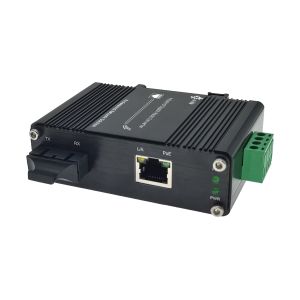 Buy cheap Mini Industrial 100BASE-FX to 10/100BASE-T 60W PoE++ Media Converter from wholesalers