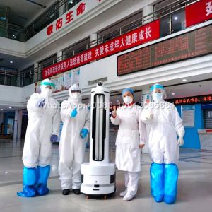 Buy cheap Contactless Sanitizing Hospitals UV Light Robot from wholesalers