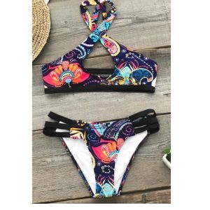 Buy cheap ORANGE BOHO TANK BIKINI from wholesalers