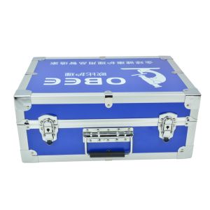 Buy cheap Blue Aluminum Carrying Case With Shoulder Strap Foam Insert from wholesalers