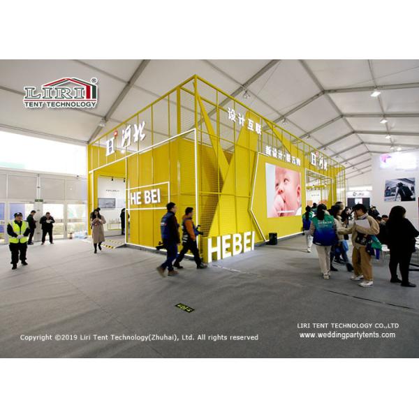 Customized Outdoor Event Tent ABS Walls For Week Exhibition