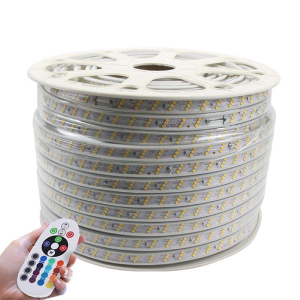 High Voltage LED Strip Lights 220 Volts 120leds/M 8mm Single Row IP67 Waterproof
