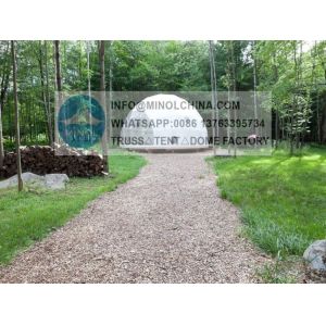 Buy cheap 2 Man PVC Coated Geodesic Dome Glamping Tent UV Resistance from wholesalers