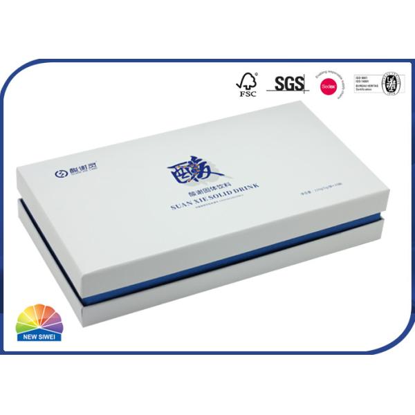 Buy cheap Custom Offset 4c Print Embossed Logo Rigid Shoulder Box from wholesalers