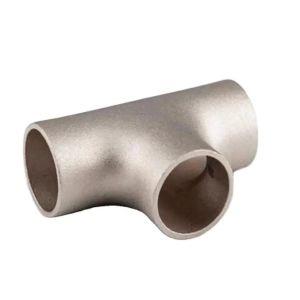 Buy cheap Metal Target RED Tee UNS C71500 SMLS Copper Nickle Butt Welding Pipe Fittings from wholesalers