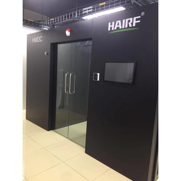 Buy cheap Black 12 Racks Mini Modular Data Center W600mm High Efficiency from wholesalers