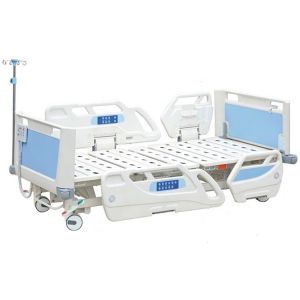 Buy cheap Adjustable Eight Functions Electric Hospital Nursing Bed CPR Home ABS from wholesalers