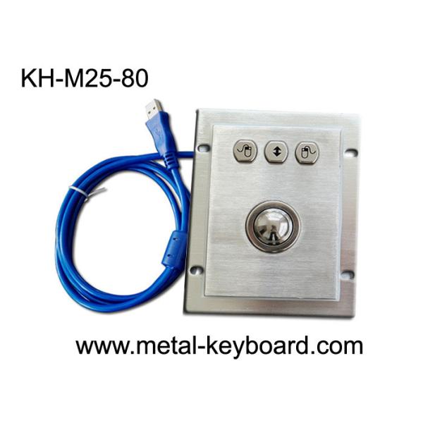 Quality 3 Buttons Panel Mount Trackball for sale