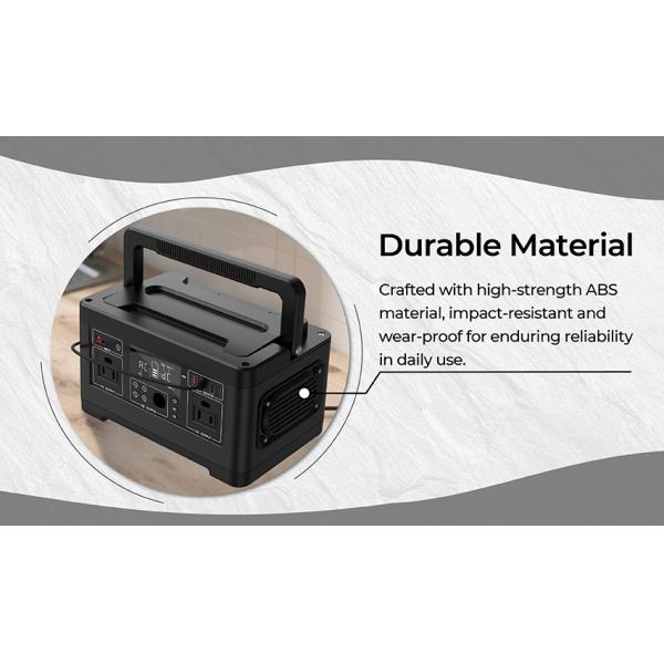 High Quality 500W 520wh Portable Power Station Lithium Battery Solar Inverter Energy Storage Battery Power Bank With Good Price