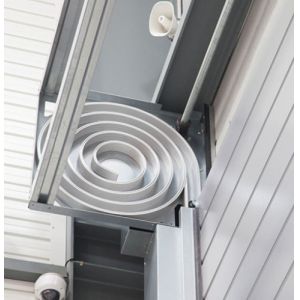 Buy cheap 0.75KW Rapid Roll Door Aluminum Transparent Safety Efficiency from wholesalers