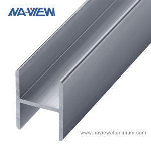 Extruded H Section Aluminium Extrusion Profile Channel