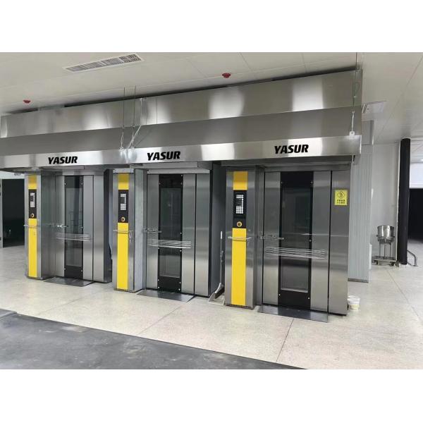 Quality Yasur 3kw Bakery Rack Oven Single Rack Gas Rotary Rack Oven 18 Trays 40X60cm for sale