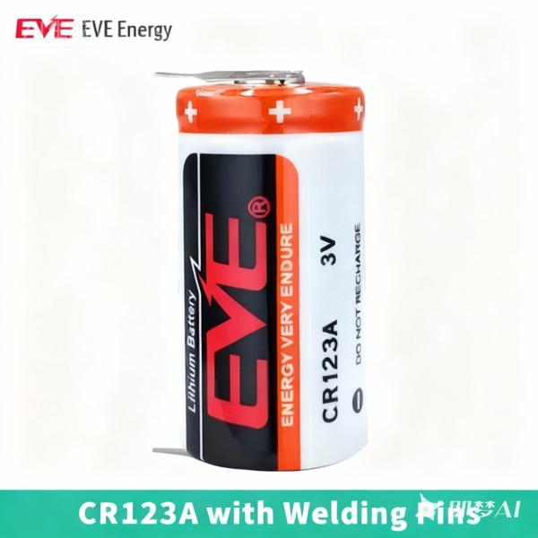 Buy cheap CR123A 3V Lithium Manganese Dioxide Battery with 1.4AH Capacity, High Current Pulse Discharge, and Wide Operating Temperature Range (-40°C to +70°C) from wholesalers