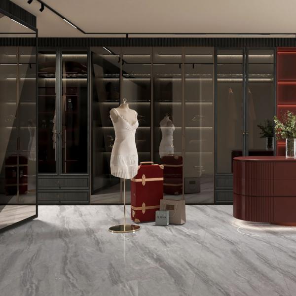 Quality Polished Glazed Porcelain Tile Rectified Edge Frost Resistance Yes Offering Long Lasting Beauty and Structural Integrity for sale