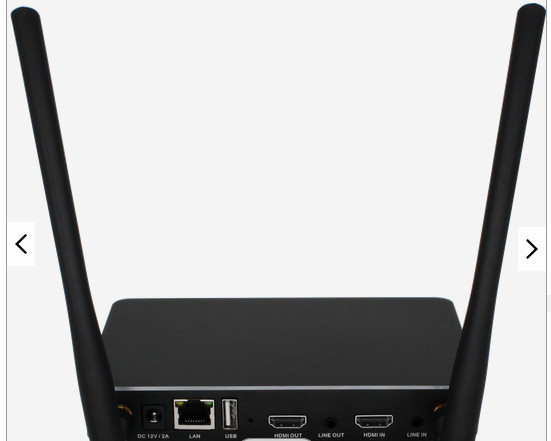 Black Meeting Room Wireless Presentation System HDMI Conference Room Screen