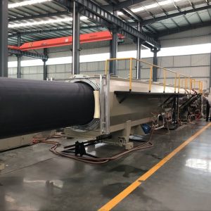 Buy cheap Customer Satisfaction HDPE Pipe Extrusion Machine with Exhaust and Customized Request from wholesalers