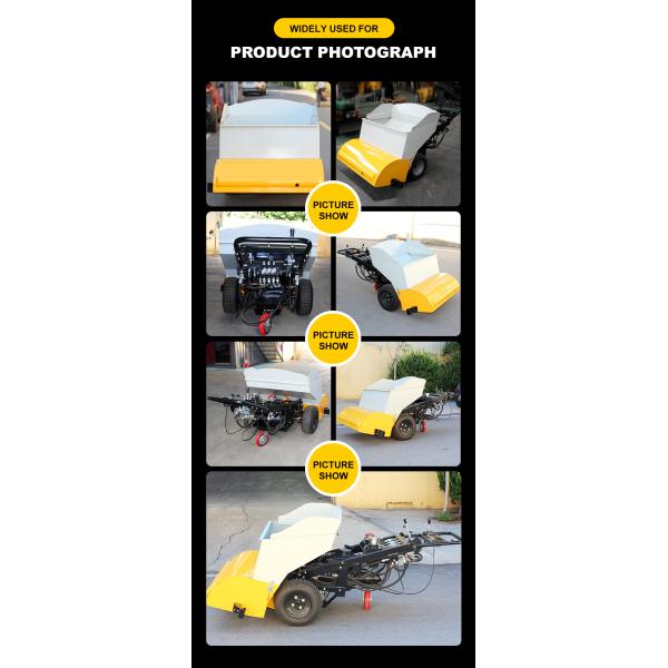 Small Walk-behind Asphalt Paver with 3.2 kW Power and 2000 mm Max. Length Screed