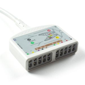 Buy cheap Compatible Fukuda Denshi 10Lead EKG Cable for CardiMax FX-7202, CardiMax FX-7402, CardiMax FX-7101 from wholesalers