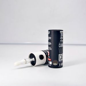 Custom Childproof Device Packaging Child Resistant Round Paper Tube with Lock