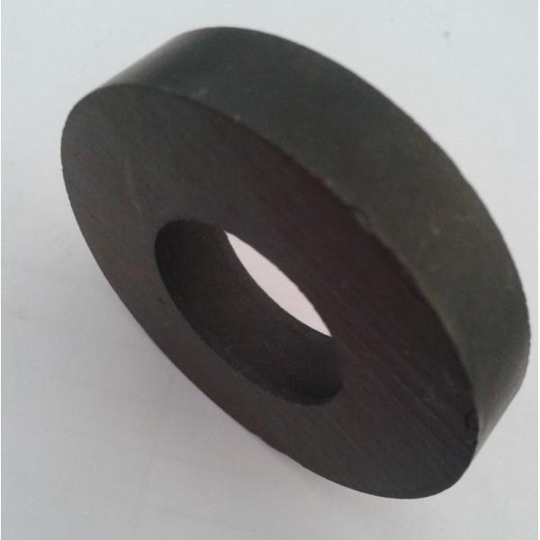 Quality D100X70X20mm Ferrite Permanent Ring Industrial Field Hard Ferrite Magnets for sale