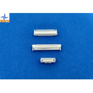 Buy cheap 1.0mm Pitch Wire To Board SHLD Crimp Style Connectors With Secure Locking Device from wholesalers
