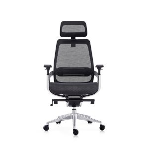 Buy cheap Executive Mesh Swivel Office Chair With Lumar Support And Footrest from wholesalers