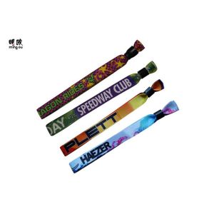 Buy cheap Sublimation Printed Custom Wrist Bracelets For Event Promotion Giveways from wholesalers