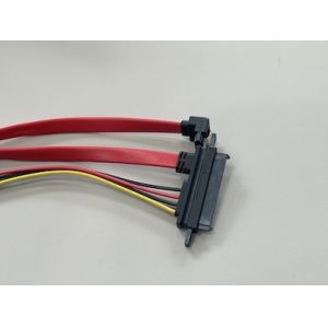 Buy cheap SATA 22Pin Power & Data Cable Connector – 7Pin SATA Male with 4Pin PCB Power Wire Harness for HDD / SSD / Server from wholesalers