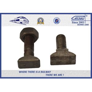 Buy cheap HS26 & HS32 T Style Railway Bolt Clamp Plain Oiled & Zinc Plated , Clip Bolt from wholesalers