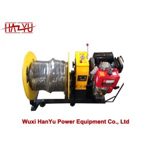 Buy cheap Transmission Line Stringing Equipment Cable Pulling Winch with Diesel Engine from wholesalers