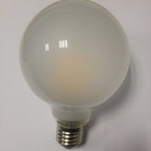 Buy cheap ETL UL cUL approved dimmable led globes lighting filament led G25/G80 half chrome silvery mirror glass energy saving from wholesalers
