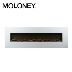 Buy cheap Removable Recessed Wall Mounted Electric Fireplace 2 Levels Heating from wholesalers