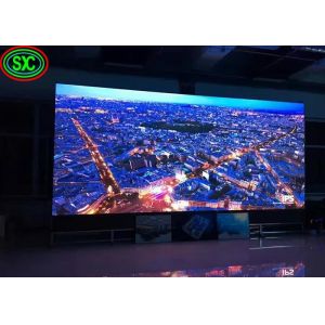 Buy cheap 1300cd/m2 P2.6 Indoor Rental Stage Panel SMD2121 500x500mn led screens for stage led stage backdrop screen from wholesalers