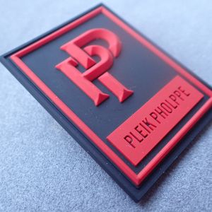 Buy cheap Hard PVC Sew On Embossed Rubber Clothing Labels from wholesalers