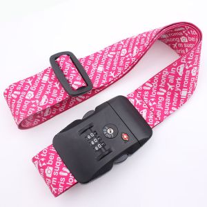 Buy cheap 2 Inches Lockable Personalised Luggage Straps With Names 180CM Length  from wholesalers