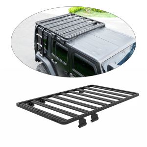 Buy cheap Roof Mount Silver Black XJ Racks Durable and Stylish for Jeep Wrangler JL and JK 2 Door from wholesalers