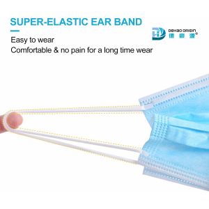 Buy cheap Adult Size Dust Proof Droplets Proof Blue Breathable Disposable Face Mask from wholesalers