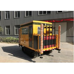 Buy cheap Percussion Hammer CPT Crawler Full Hydraulic Engineering Crawler Chassis product