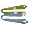 Silkscreen Printed Lanyard Plastic Holder In Bulk Custom Pantone Colors for sale