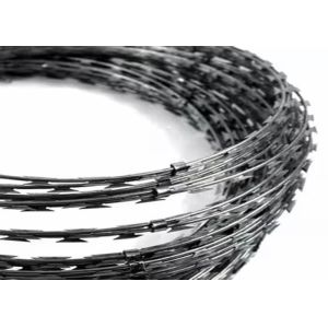 Modern Security Fencing Razor Barbed Wire With Customizable Options