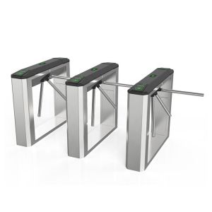High Security Pedestrian Access Control Biometric Tripod Gate Barrier