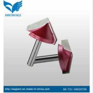 China Carbide 3D V-Groove CNC Engraving Machine Cutter on sale