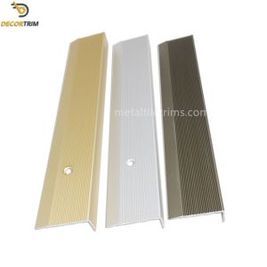 Buy cheap Plastic Tile Corner Trim 10mm Tile Trim Chrome Step Tile Edge Trim 6063-T5 Aluminum from wholesalers