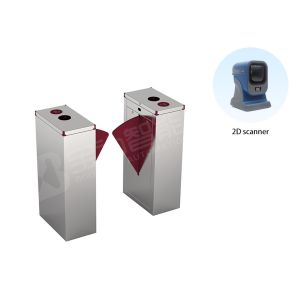 Buy cheap Compact Design Flap Barrier Turnstile Gate Mechanical Access Control Entrance Security from wholesalers