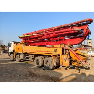 Used Hydraulic Machining Process 46-Meter Concrete Pump Truck for Putzmeister in