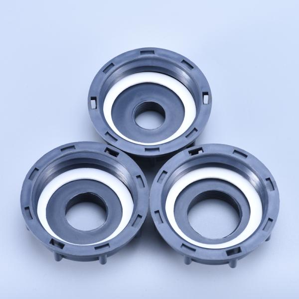 IBC Tank S60X6 Coarse Threaded Cap with 1/2" Adaptor Connector and Spiral Connection