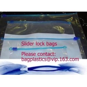 CLOSURE seal bag, Slider seal, Slider lock, Slider grip, Slider zip, Slider