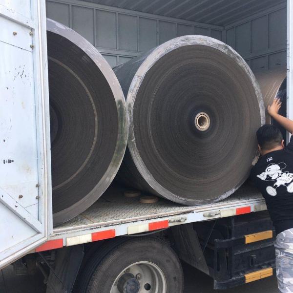 Quality 130gsm Grade A Width 787mm 889mm Black Cardboard Paper For Tag for sale